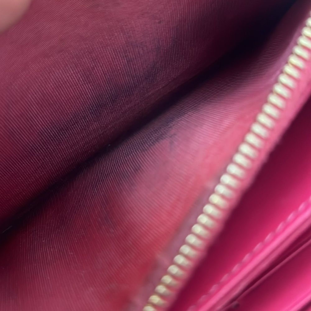 Prada Zip-Around Wallet in Pink Leather, Pristine - Picture 12 of 13